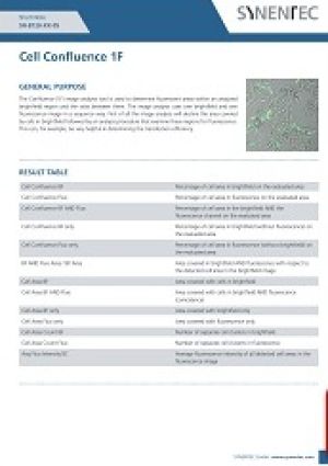 Cell Confluence (1f)