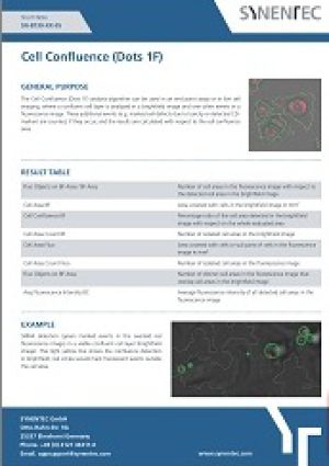 Cell Confluence (dots 1f)