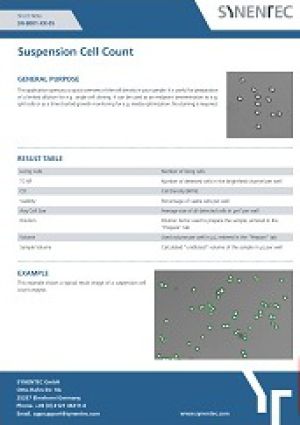 Suspension Cell Count